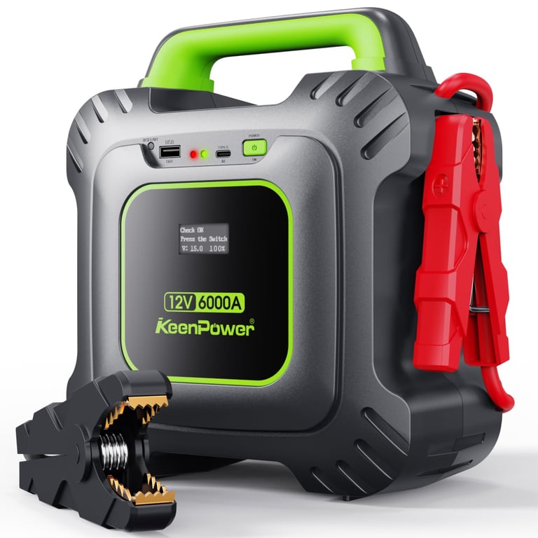 KeenPower 6000A Super Capacitor Jump Starter