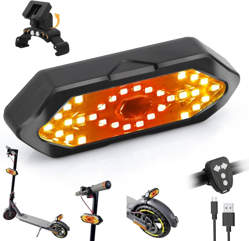 FXINRUIA E‑Scooter Turn Signal with Remote