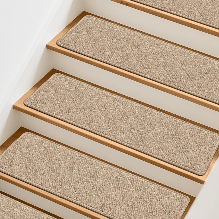 TranquilMoments Beige Stair Treads