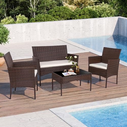 Shintenchi 4-Piece Patio Set