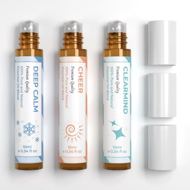 Benatu Essential Oil Roll-On Set