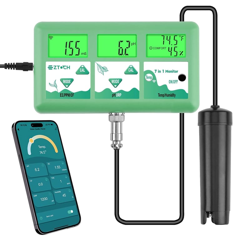 EZTOCH 7-in-1 pH Monitor