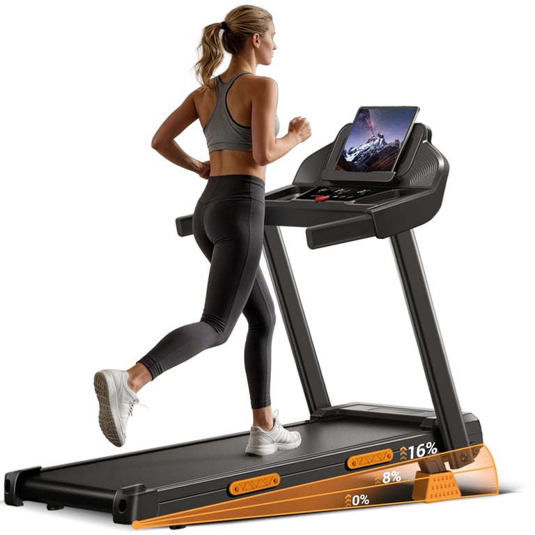 CURSOR FITNESS 3-in-1 Treadmill