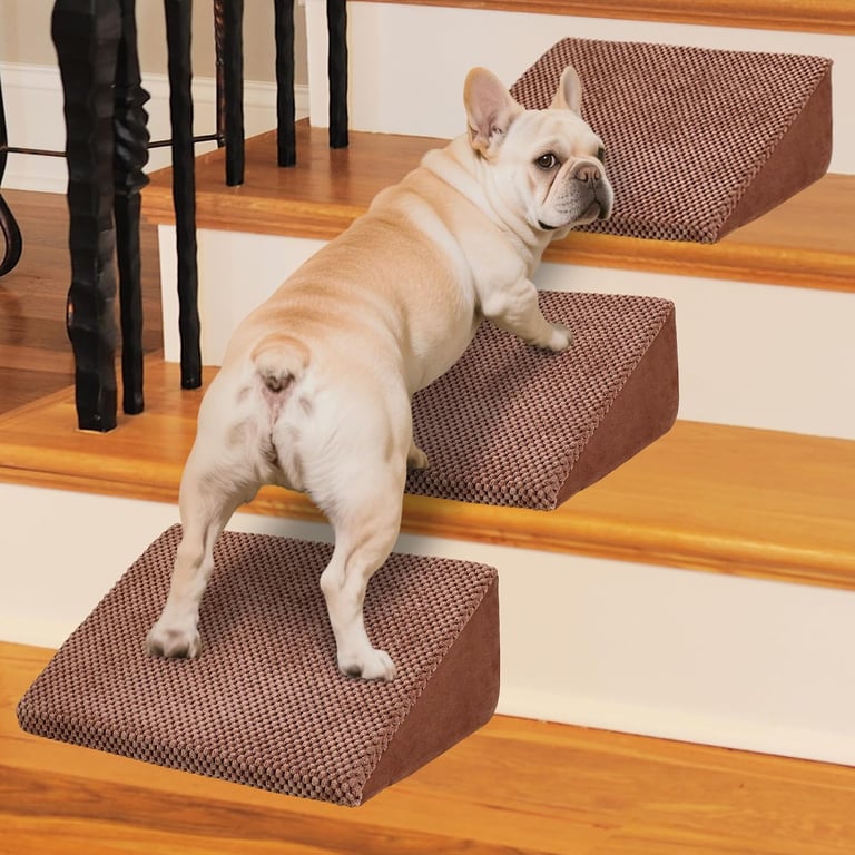INRLKIT Dog Stair Ramps 3-Pack