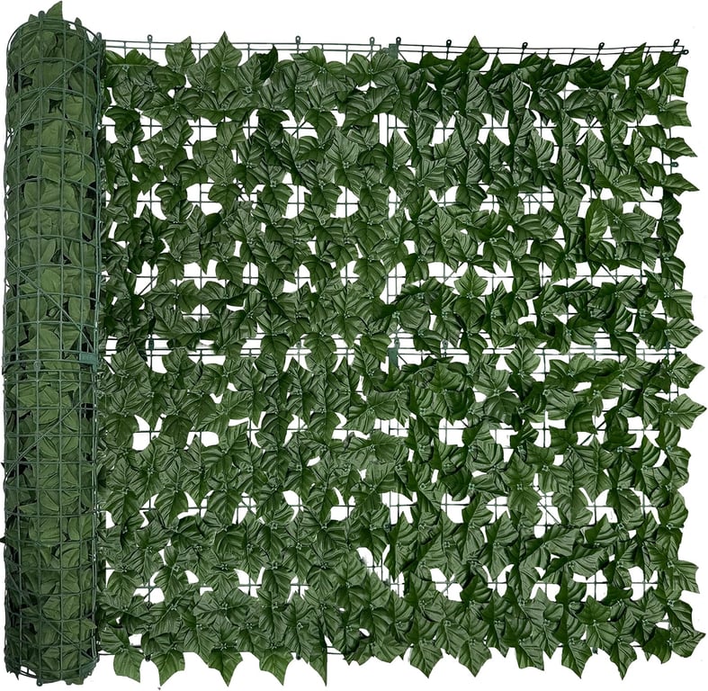 DOPGIB Artificial Ivy Fence Screen (48