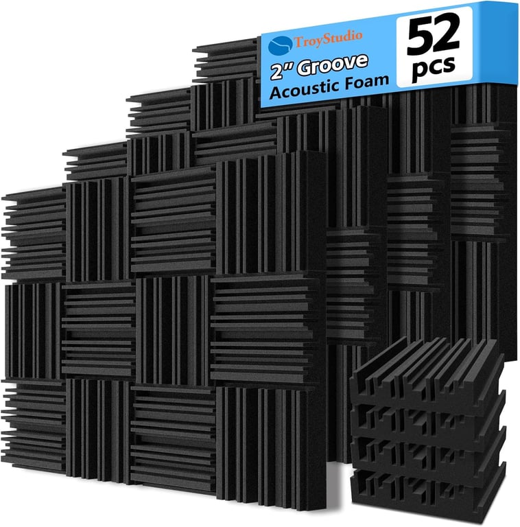 TroyStudio Thick Acoustic Foam Panels