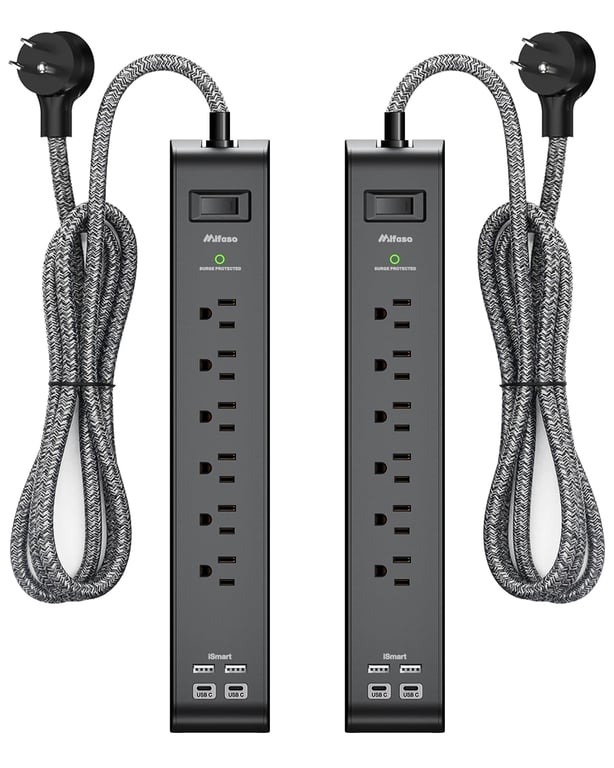 Mifaso Surge Protector Power Strip