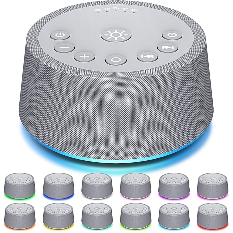 SoundLegend Sleep Machine with Color Night Light