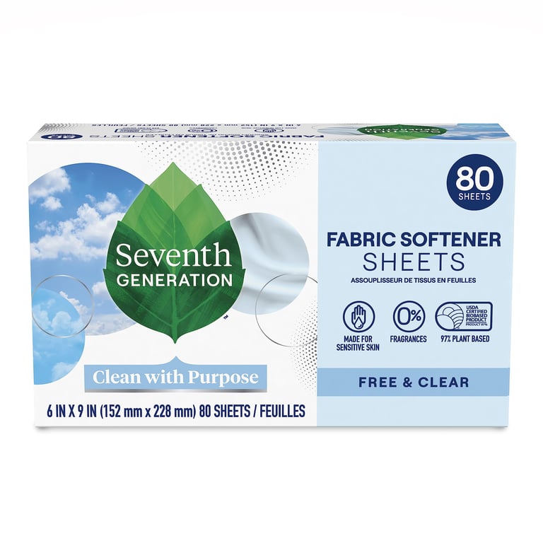 Seventh Generation Dryer Sheets