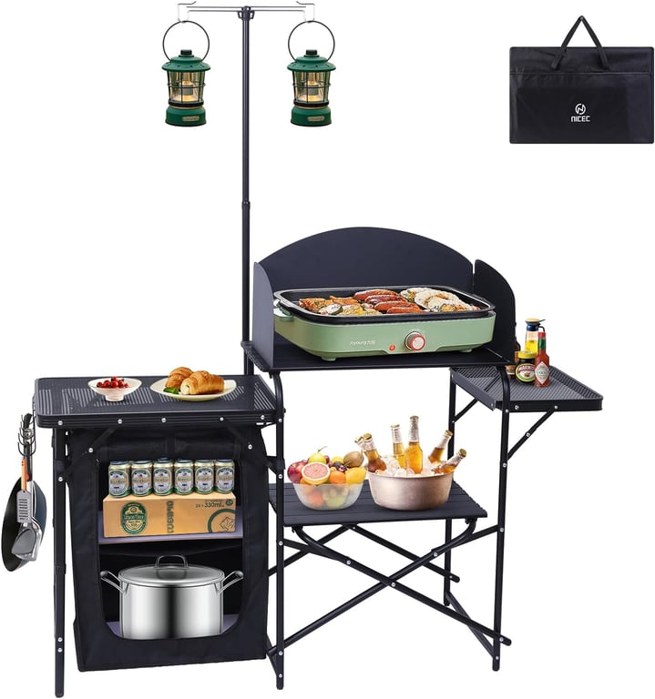 Nice C Camping Kitchen Table