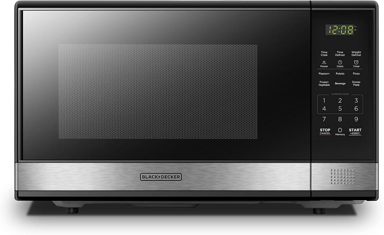 Black+Decker 1.1 Cu Ft Microwave