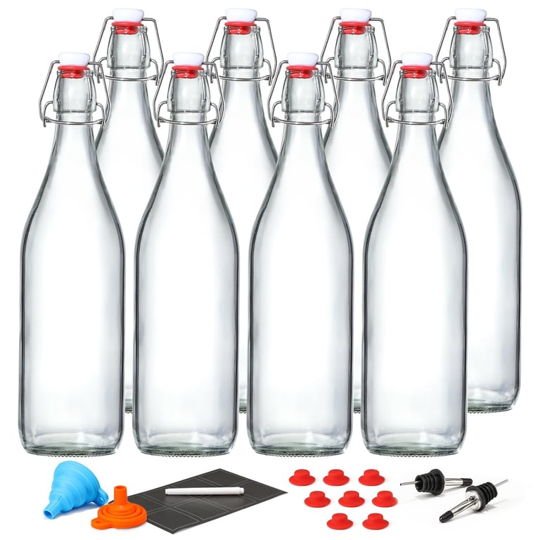 AOZITA Swing‑Top Bottles