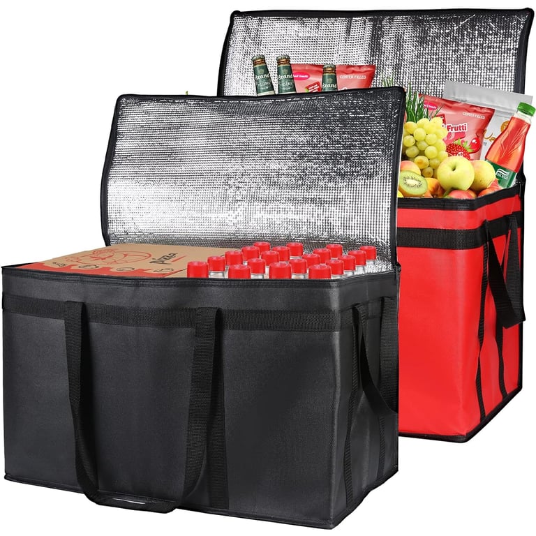 Bodaon 2-Pack Insulated Delivery Bags