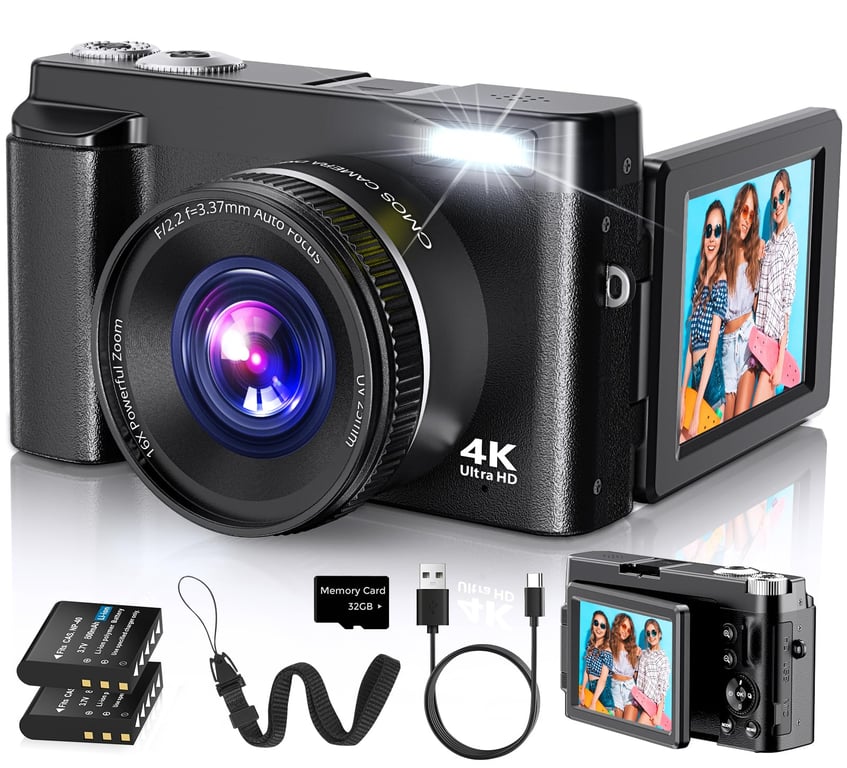 Duluvulu 4K Vlogging Camera