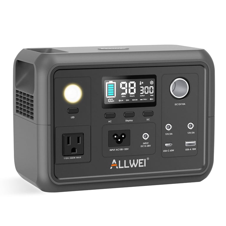 ALLWEI Portable Power Station 300W