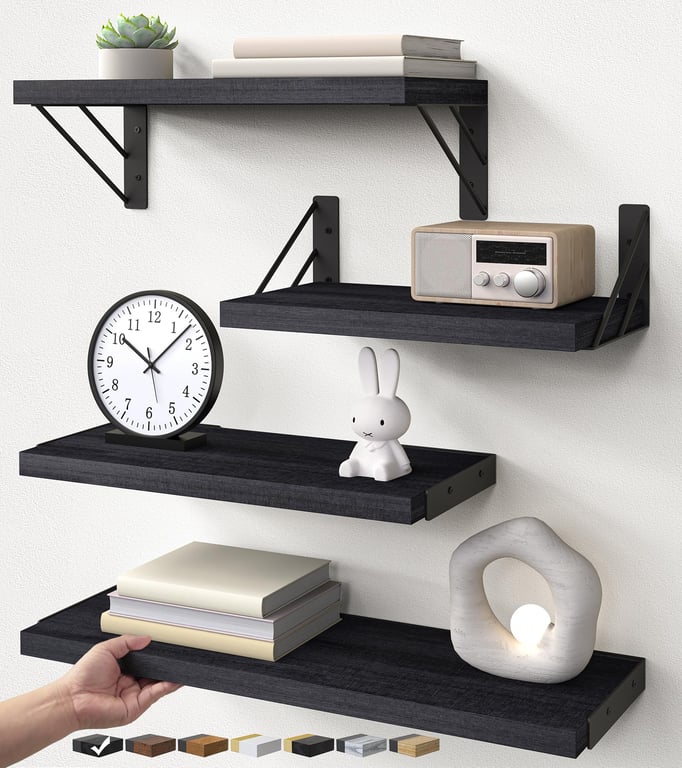 BAYKA Floating Bathroom Shelves