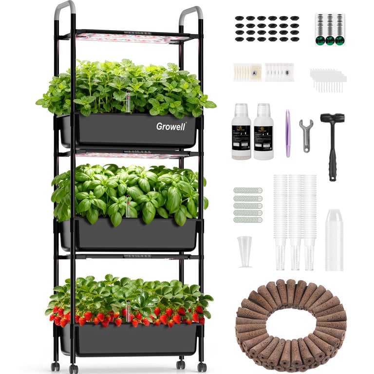 Growell Vertical Hydroponics Kit