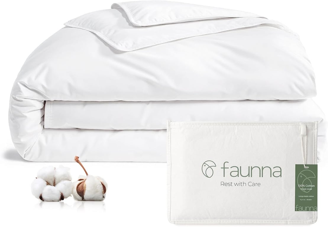 FAUNNA Cotton Duvet Cover Queen
