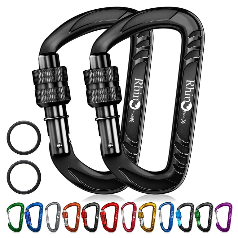 Rhino Produxs Heavy Duty Carabiner Clips