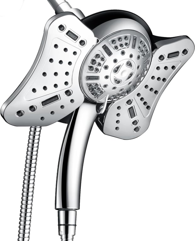 GRICH 2‑in‑1 Shower Head Combo