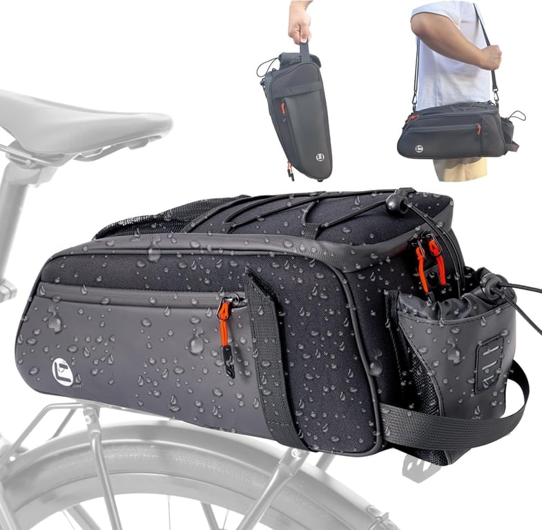 NDakter 10L Bike Rack Bag