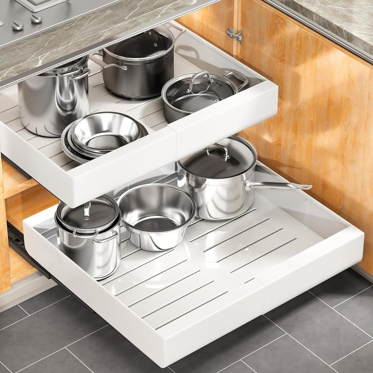 Kitstorack Expandable Pull-Out Cabinet Organizer