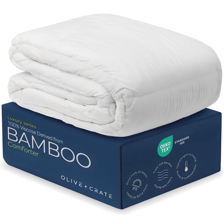 Olive + Crate Bamboo Cooling Comforter