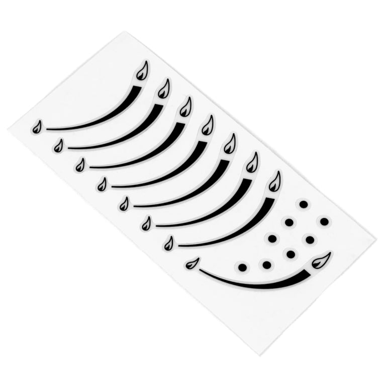 Hallmers Oven Knob Decal Stickers