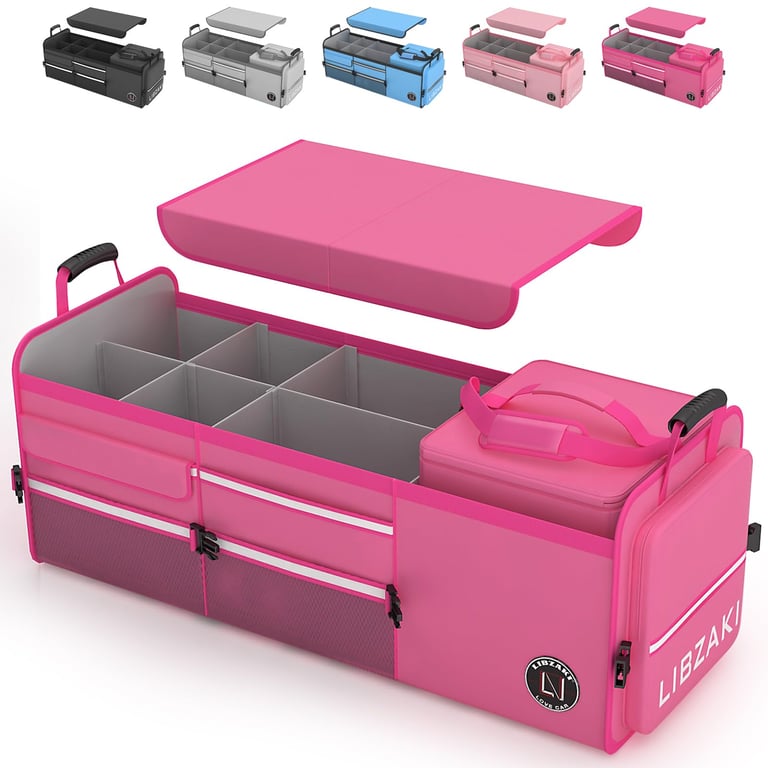 LIBZAKI Oversize Car Trunk Organizer