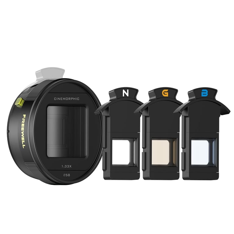 Freewell 1.33x Multi-Flare Anamorphic Lens