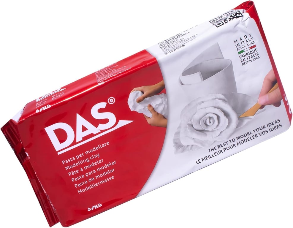 DAS White Air Hardening Clay