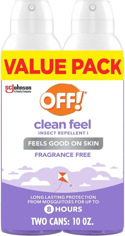 OFF! Clean Feel Picaridin Spray