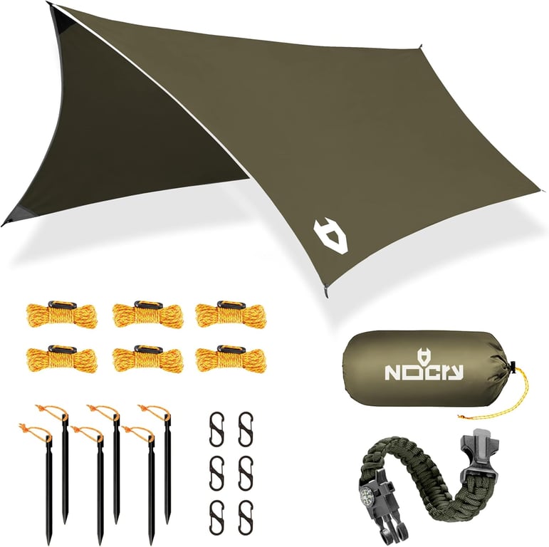 NoCry Waterproof Camping Tarp