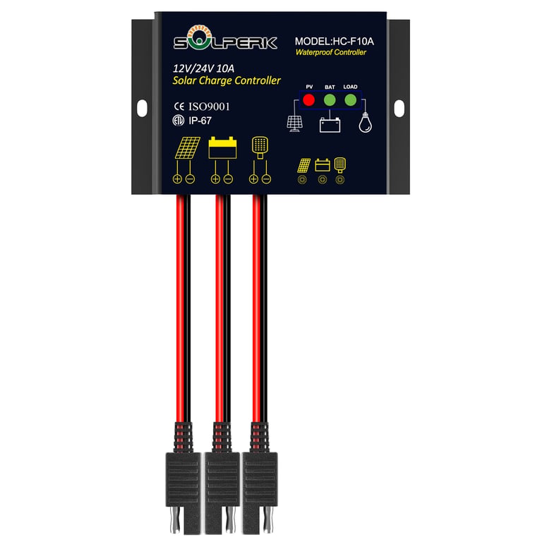 SOLPERK 10A Solar Charge Controller