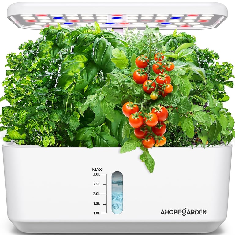 Ahopegarden 10‑Pod Hydroponic Garden Kit