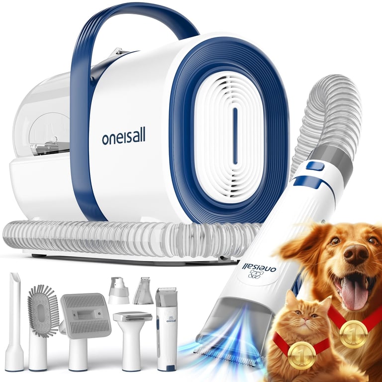 oneisall Pet Grooming Vacuum Kit