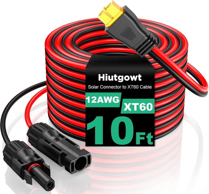 Hiutgowt XT60 Solar Cable