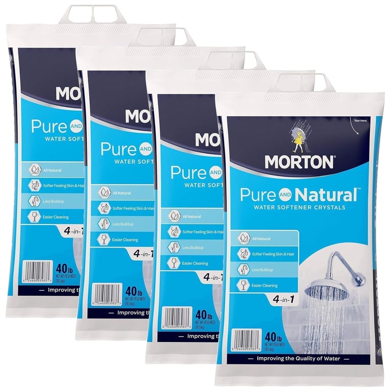 Morton Pure & Natural Salt 4-Pack