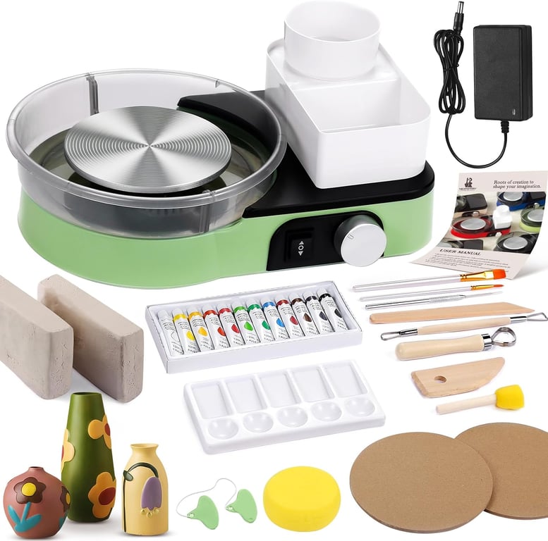 Insnug Mini Pottery Wheel (Green)