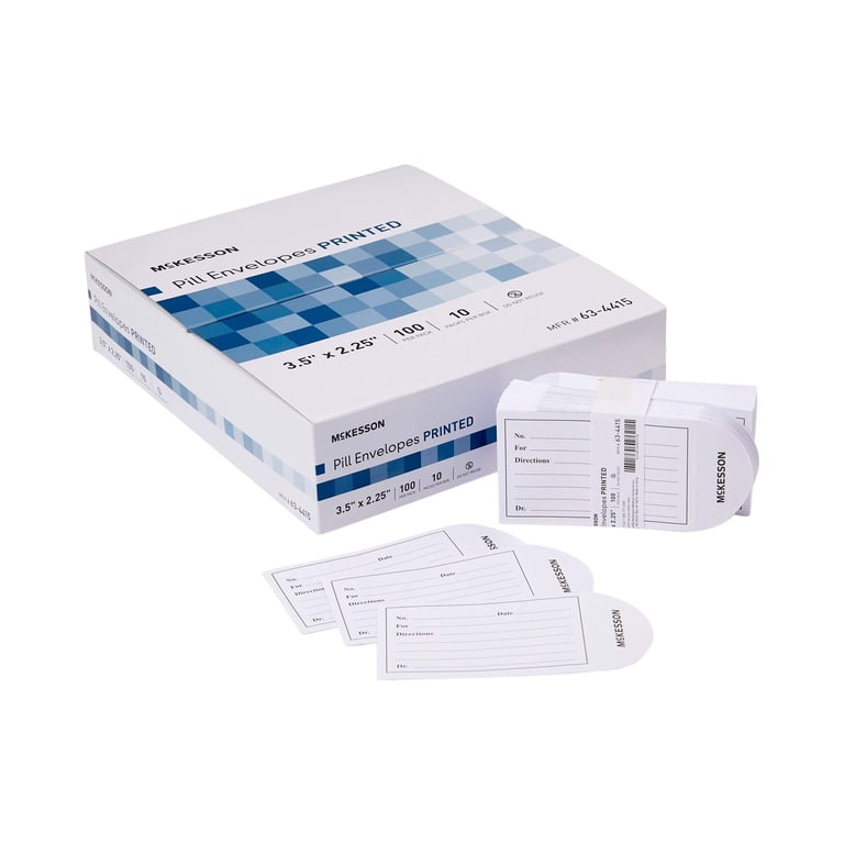 McKesson Pill Envelopes