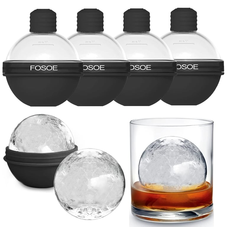 FOSOE Silicone Ice Ball Molds