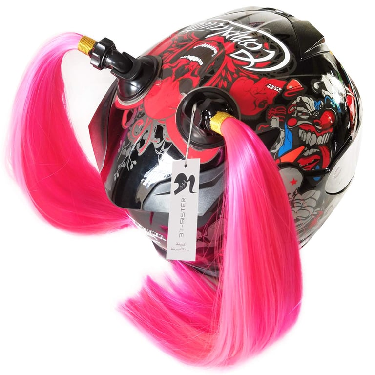 Helmet Pigtails