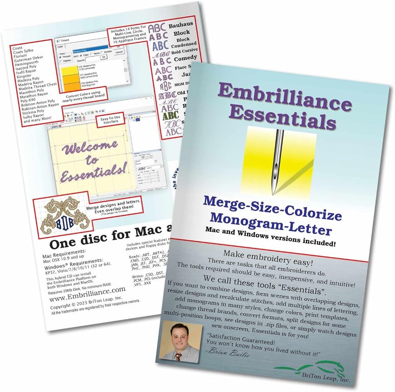 Embrilliance Essentials