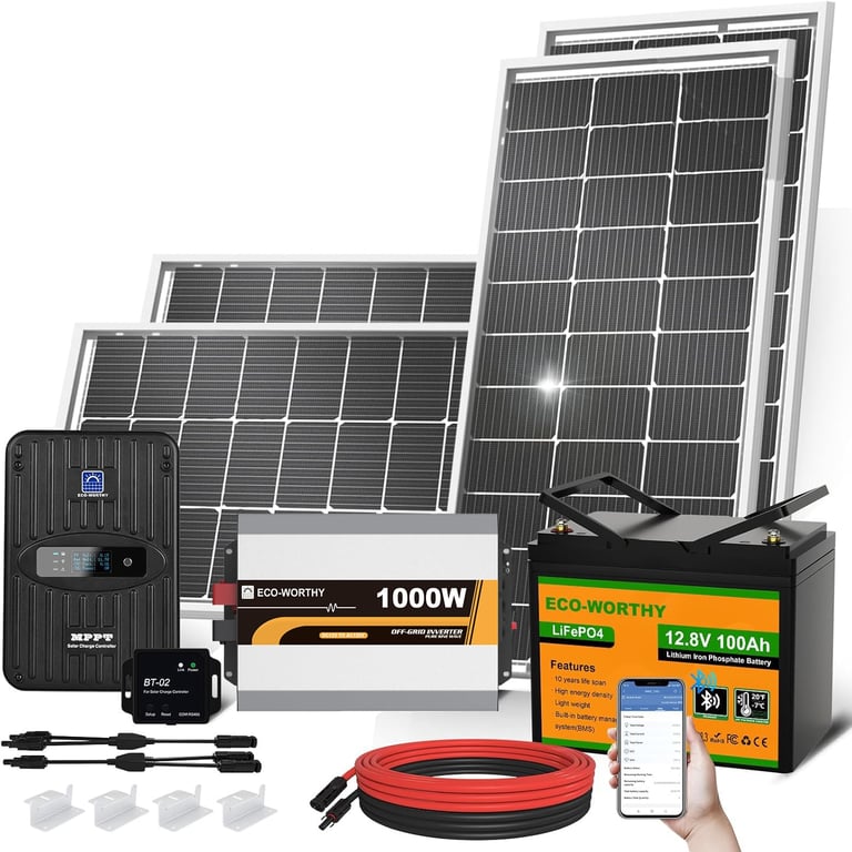 ECO-WORTHY 400W Solar Panel Kit