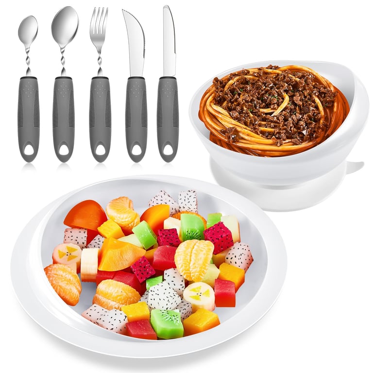 Maxcheck Adaptive Dinnerware Set