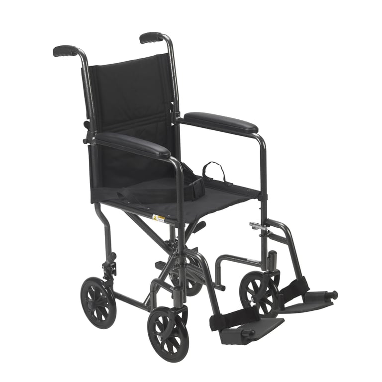 Drive Medical Folding Transport Wheelchair
