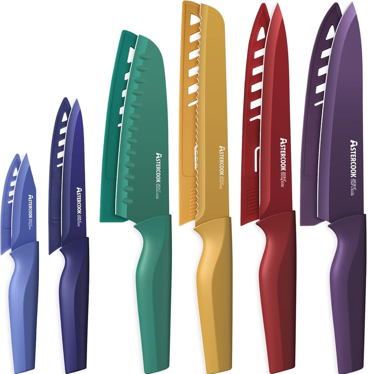 Astercook 12-Piece Knife Set