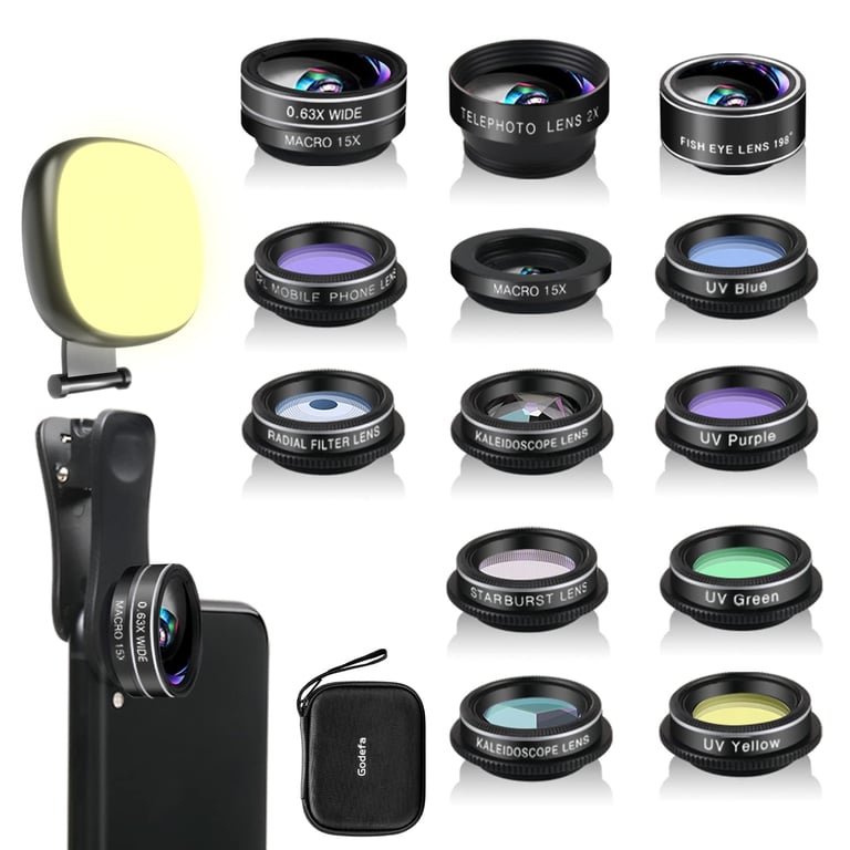 Godefa 14‑in‑1 Lens Kit
