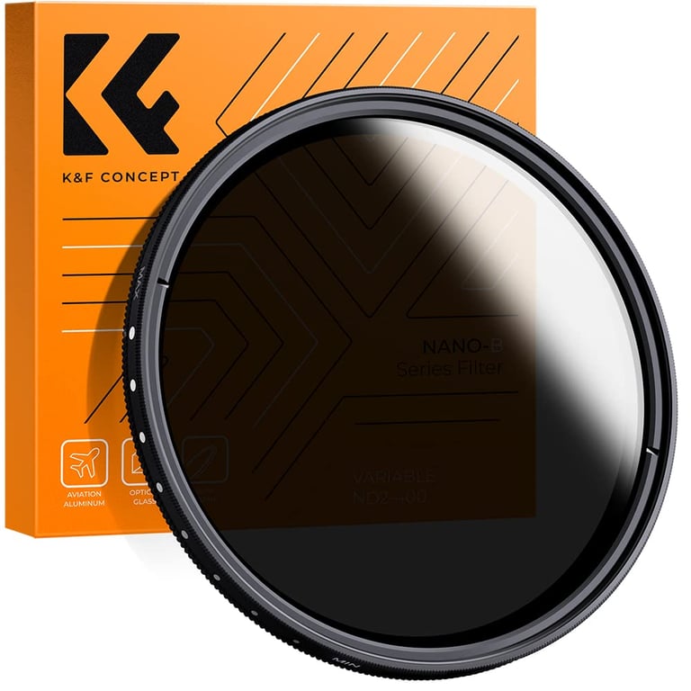 K&F 58mm Variable ND Lens Filter