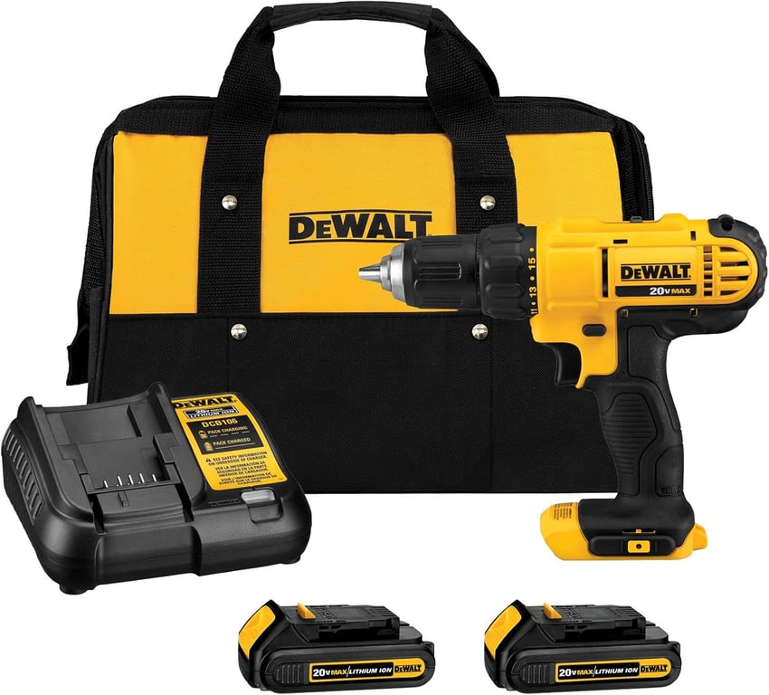 DEWALT 20V Max Drill Driver Kit